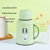 Fucheng Portable Large-Capacity Insulated Thermos - White/Orange/Green Glass