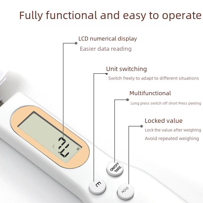 Tiansheng High-Precision Detachable Coffee & Baking Electronic Kitchen Scale