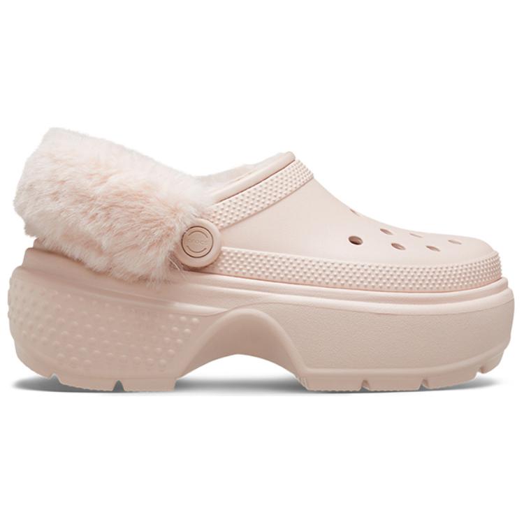 Crocs Snowhouse Warm Cotton Fashion Soft Warm Clogs Women clogs Quartz-Pink 208546-6UR
