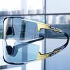 Pochromic Cycling Glasses Cycling Sunglasses UV400 Man Bike Goggles Outdoor Bicycle Eyewear Sports Goggles MTB Glasses