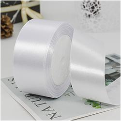 100% Polyester Single Face Satin Ribbon Roll 38 mm 1.5 Inch Custom Printed for Decoration and Wrapping