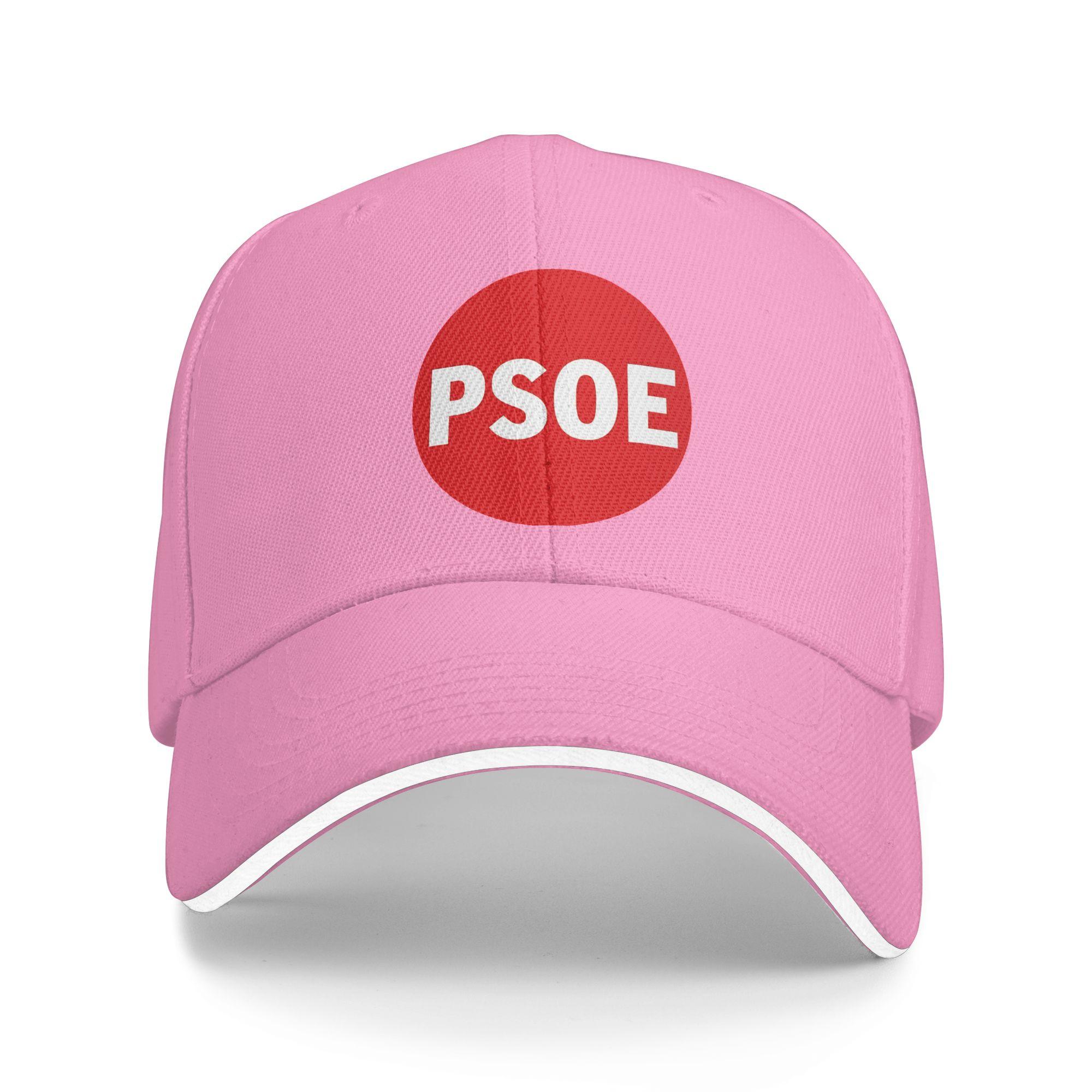 

PSOE Logo Pedro Sanchez Spain Casual Baseball Cap Summer Trucker Hat Sun Visor Sports Hats Unisex Men Funny Baseball Caps One Size