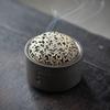 Ceramic Incense Burner for Coils & Sticks, Home Aroma Diffuser, Sandalwood & Agarwood Ornament.