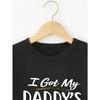 European sizes [Fun|Comfy] Comfy, Versatile Boys' Fun 'I Got My Daddy's Temper & Mommy's Attitude' Print T-Shirt