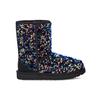 UGG Classic Short Stellar Sequin Snow Boots Women Boots Black Blue 1112514-BLK