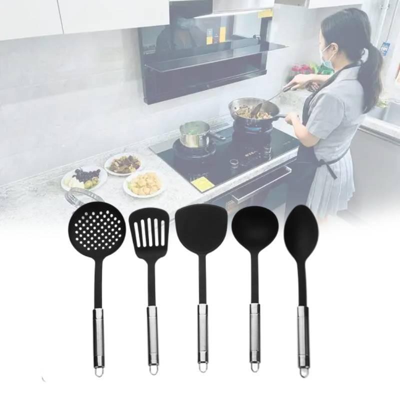 Cooking Resistant Heat Utensils Pp Handles Home Chef Food Preparation Supplies