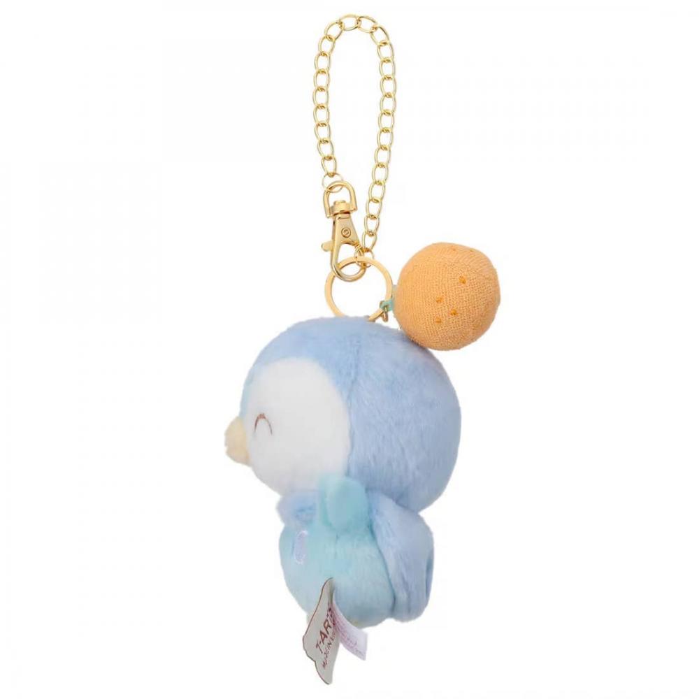 Pokemon Pokepeace Plush Mascot With Chain  Colorful Ver.  Piplup