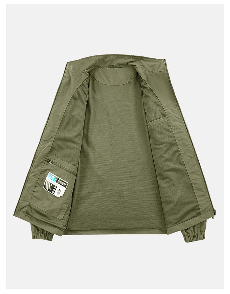 Men's Cross-Season Casual Outdoor Jacket - Versatile Loose Fit for Spring and Autumn Sports or Mountaineering.
