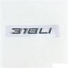Compatible BMW 3, 5, 7 Series 320Li, 530Li, 740Li Rear Emblem Displacement Sticker.