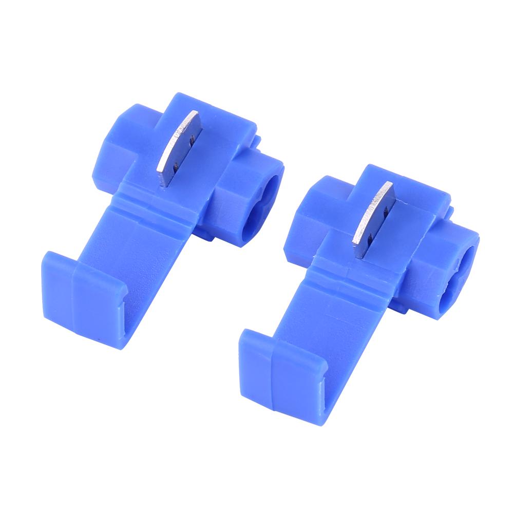 50PCS Electrical Cable Connectors Quick Splice Crimp Terminals for 1814AWG Soft Wire