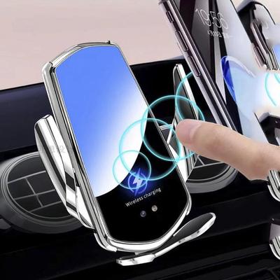 Kabelloser Auto-Handyhalter - Automatisches Öffnen/Schließen, Anti-Vibration, Navigationsunterstützung, KFZ-Halterungszubehör