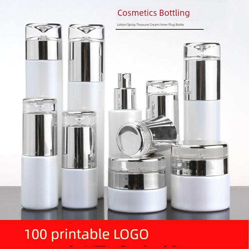 Cosmetics Storage Bottle Cream Sub-Bottles Storage Bottle Toner and Lotion Bottle Toner Bottle Pressure Pump Spray Bottle Drip Series