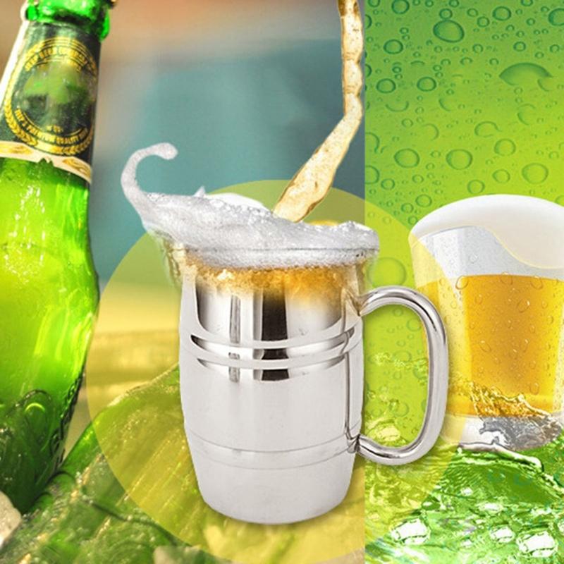 Stainless Steel Drinking Mug Reusable Water Tumblers Shatterproof Drinking Cups Perfect for Parties Outdoor Activities