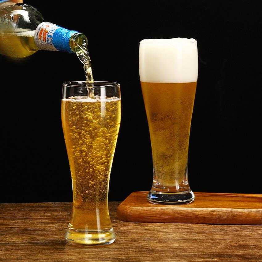 Customized 550ml Tall Glass Beer Mug Personalized Beer Boot Cups Gift Accessory for Drinkware Enthusiasts