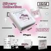 OOPSDAY Rest Day Silvery Series Card Album ins Silver Hollow Small Card Storage Album Polaroid Album