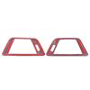 2Pcs Carbon Fiber Style Car Side Air Conditioning Vent Cover Trim Frame Stickers For BMW 3 Series F30 2013 2014 2015 2016-2018