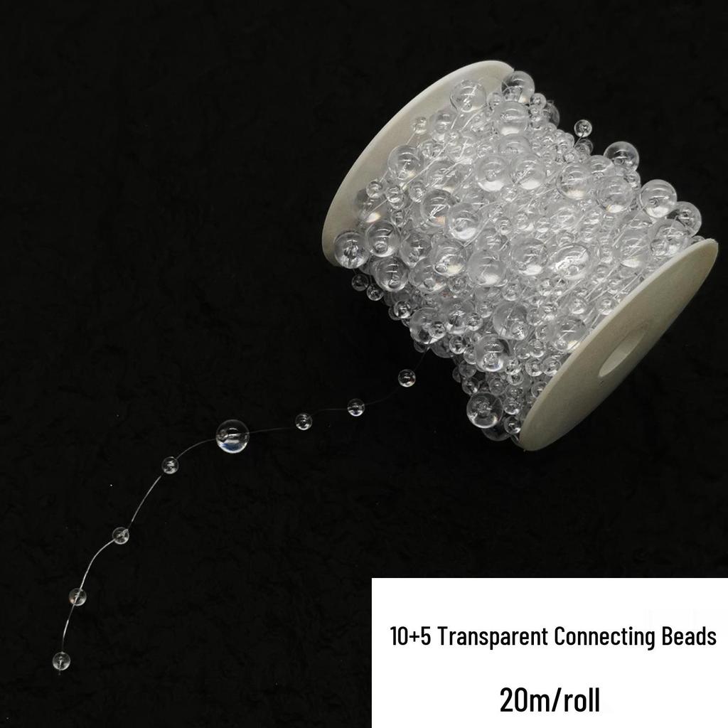 Double-Line Pearl Sunflower Snowflake Beads DIY Decoration