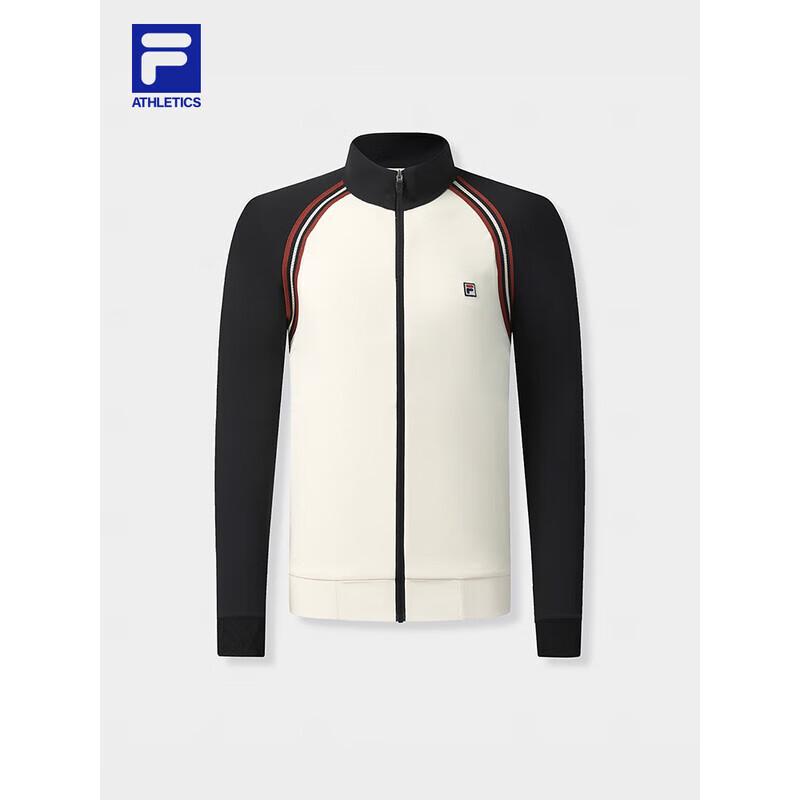FILA Men s Autumn Color-block Knit Tennis Jacket M