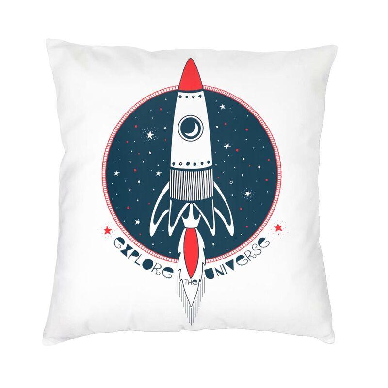 Planet Express Throw Pillow Case 40*40cm Home Decoration Space Rocket Spaceship Cushion Cover Square Bedding Sofa Pillowcover