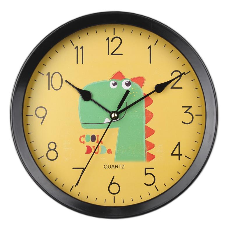Super Silent Creative Wall Clock Cartoon Clock Wall Clock Cute Simple Home Living Room Children's Room Bedroom Wall Clock