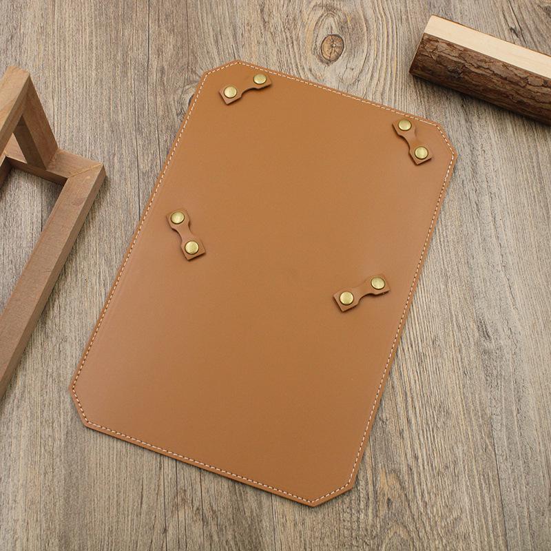 Japanese-Korean Gas Stove Leather Insulation Pad for Camping