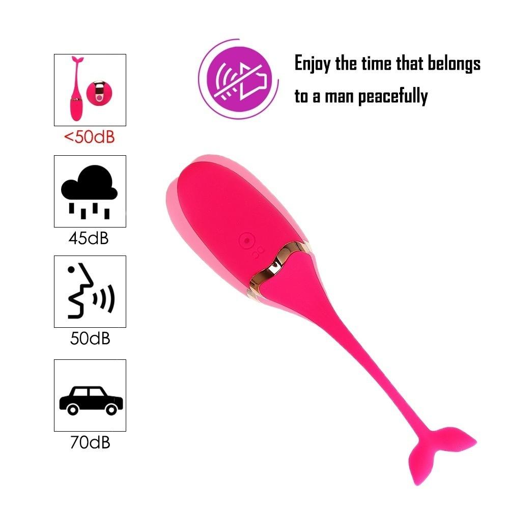 Products USB Charging Wireless Remote Control Vibrating Egg Couple Fun Teasing Touch Fishtail Tadpole