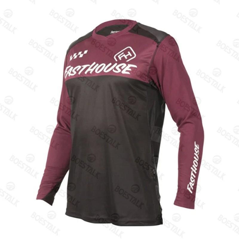 FASTHOUSE Outdoor Sports Cross-Country Motorcycle Cycling Suits Quick-Dry Mountain Long-Sleeves Quick-Surrender