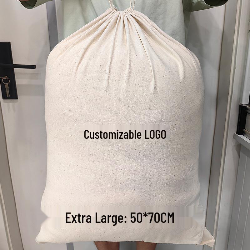 Cotton Drawstring Pouches for Spices, Tea, Jewelry, Gifts, Ornaments - Dustproof, Customizable Packaging