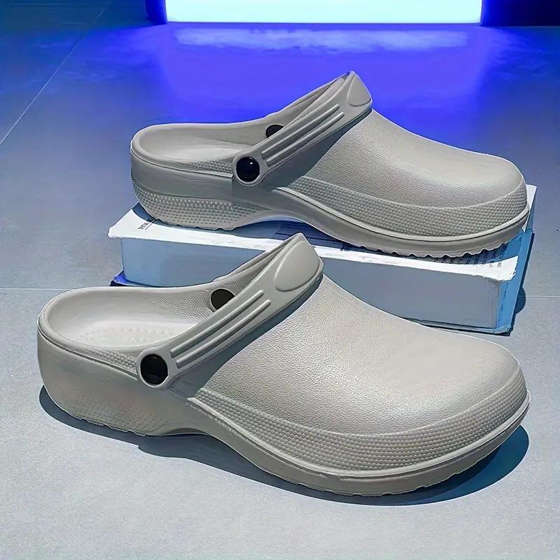 Unisex EVA Clogs, Comfortable, Durable, Non-Slip, Oil-Resistant, Waterproof, Professional Chef & Nurse Work Shoes, Casual Style, Kitchen Shoes