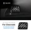 For Chevrolet Corvette Camaro 2016 2017 2018 2019 2021 2022 2023Real Hard Carbon Fiber Ignition Engine Switch Button Sticker