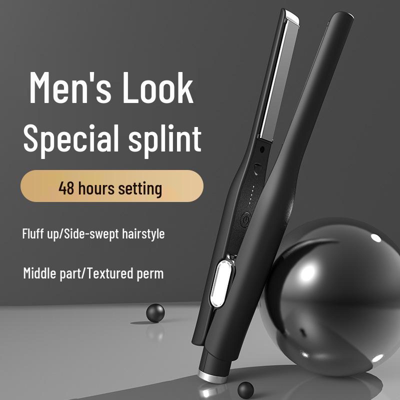 Dual-Use Hair Straightener & Curler with Negative Ion Technology
