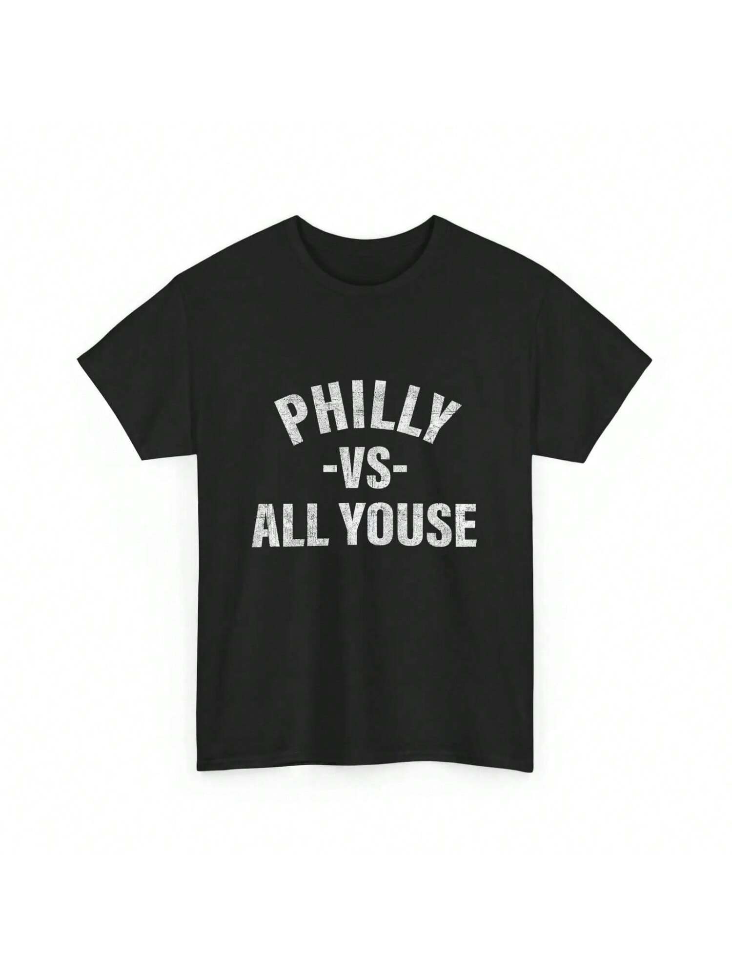 Philly Vs All Youse T Shirt Funny Philadelphia Slang S разноцветный