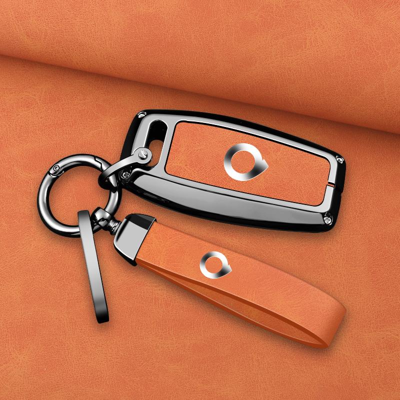 Zinc Alloy Leather Car Key Fob Case Great Wall Great Wall Cannon Gwm P Pickup Great Wall Poer Car Key Key Bag