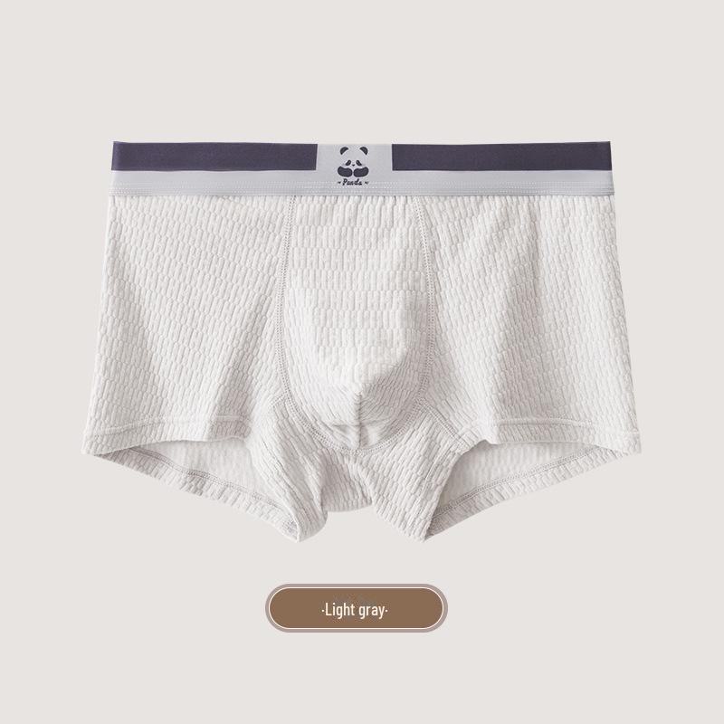 Pánské bavlněné boxerky - Prodyšné, mladistvé, měkká tkanina, čtyřrohový design