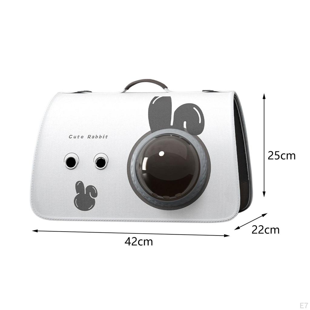 Pet Carrier Cat Breathable Space Capsule Protable Bag Puppy for Travel Outdoor