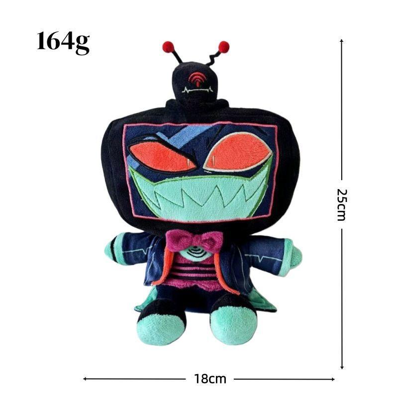 New Hazbin Hotel & Helluva Boss Q Version PP Cotton Plush Toys, Birthday & Holiday Gifts for Friends