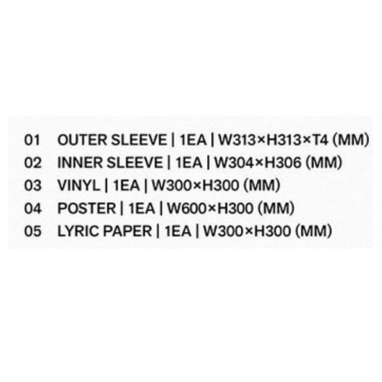 ARIRANG  BTS The 5th Album (JIMIN BURGUNDY VINYL)