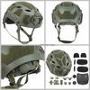 Taktischer Schneller Helm Airsoft CS Spielhelme Outdoor Sport Jagd Schießen Paintball Kopfschutz Ausrüstung
