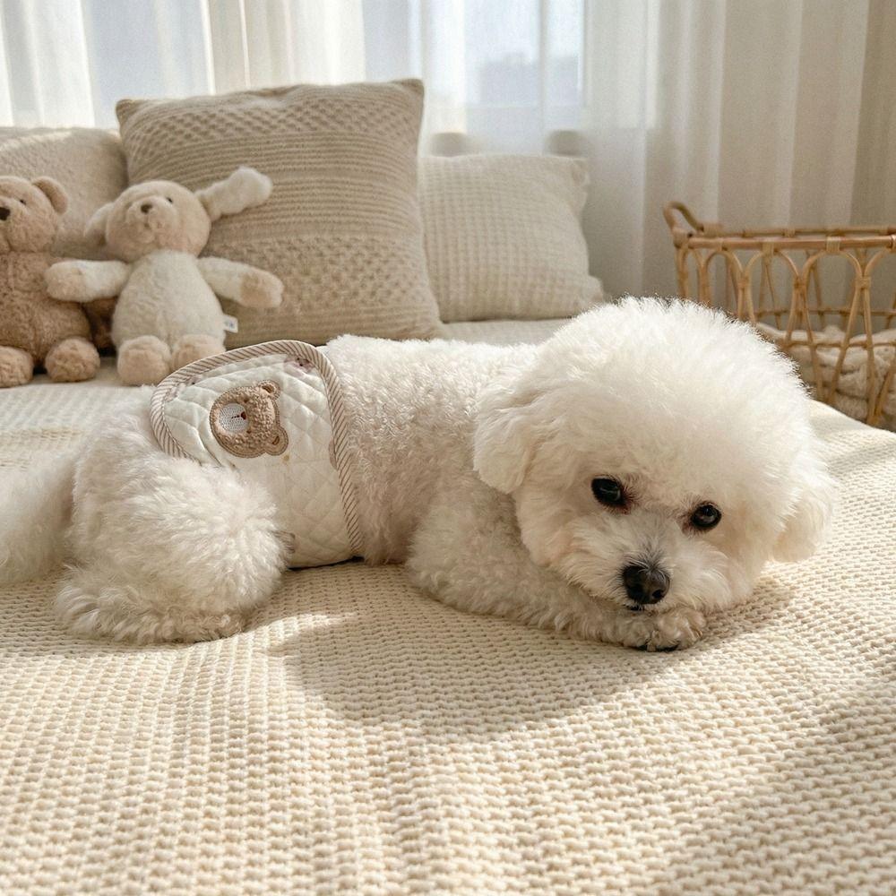 Breathable Pet Dog Diaper Adjustable Sanitary Underwear Reusable Pet Sanitary Pants  Pet Cat