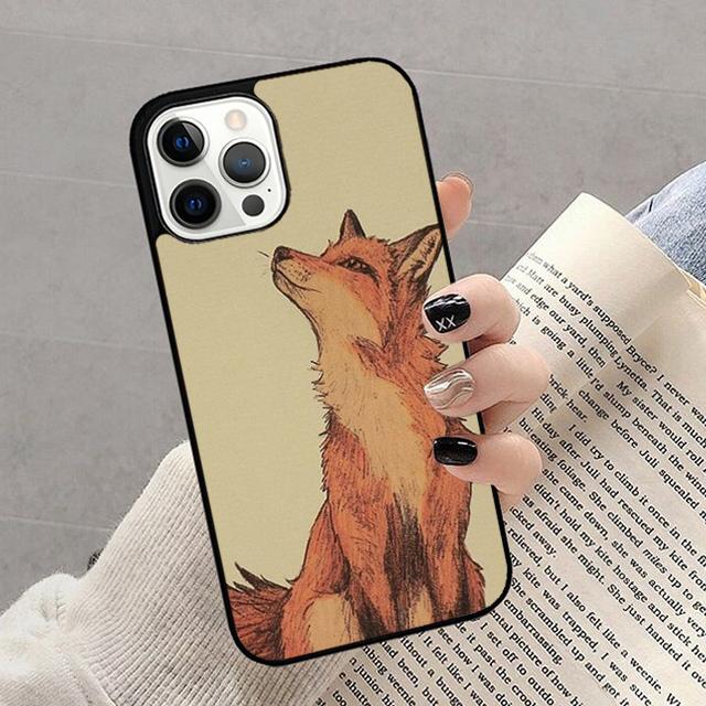 Autumu Fox clever vignette Phone Case Cover for iPhone 16 15 12 mini 11 13 14 Pro Max SE 2020 Apple 6S 7 8 Plus Coque