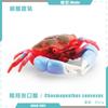 Vividly Colored Pvc Crab Model Featuring Realistic Design Perfect For Collectors And Decor Home