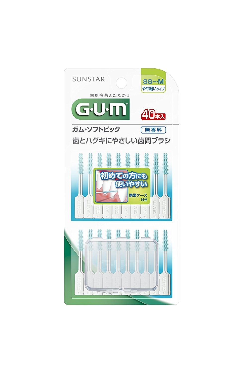 

GUM Soft Pick 40P Unscented [SS~~M]~
