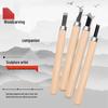Wood Carving & Carpenter Knife Set: Complete Woodworking & Seal Carving Tools with Rubber Stamp & Plaster Accessories.