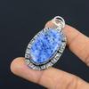 Daughters Day Deal Oval Sodalite Stone 925 Silver Bezel Elegant Wife New Pendant