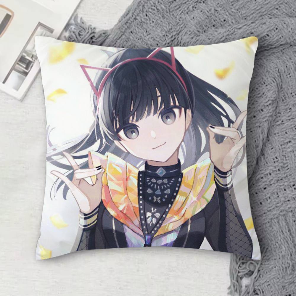 Babymetal Metal Forth Doublesided Printed Square Decorative Cushion Cover for Sofa Living Room Home Decor