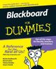 The Blackboard For Dummies Book