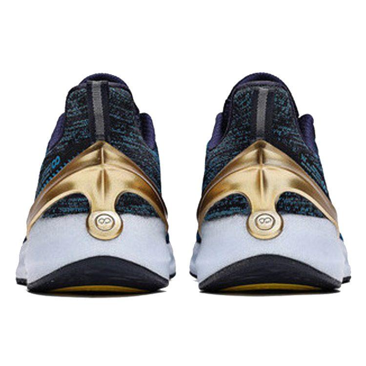 361 QU!K Energy Reversal Mens Running Shoes 'Black Gold' 572022288-7