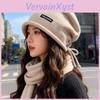 New Spring Womens And Hat Summer Confinement Woolen Hat Couples Baotou Pile Hat Big Head Circumference Knitted Cold Hat