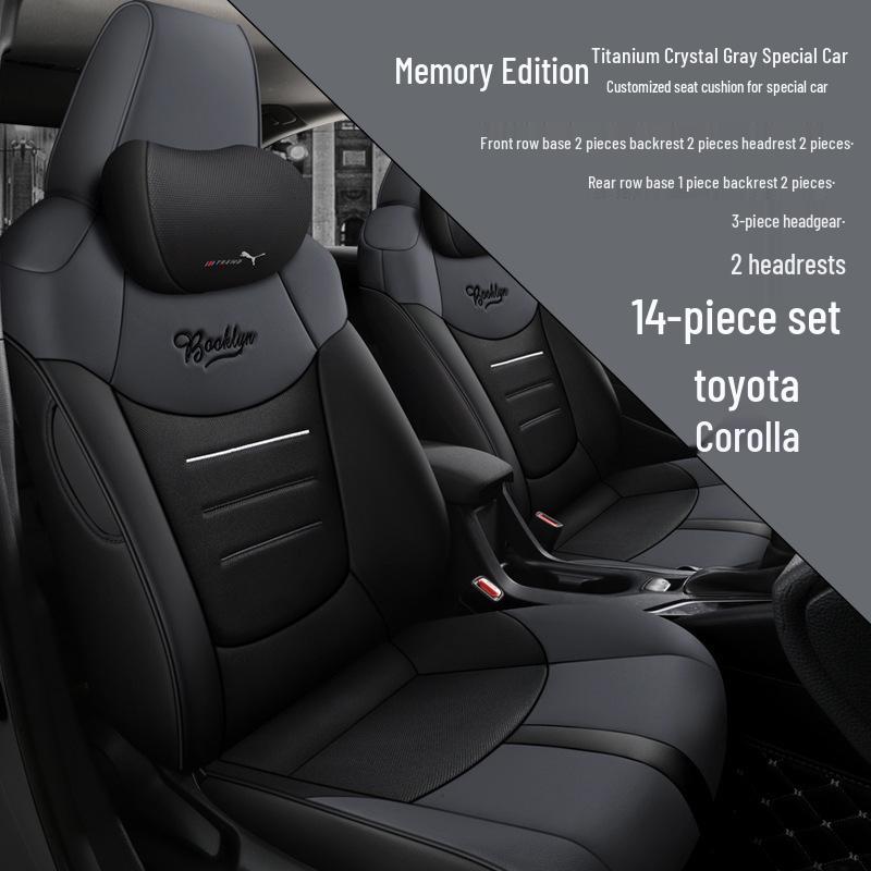 Universelle Vollabdeckung Autositzbezüge für Corolla - Vierjahreszeiten Polsterset