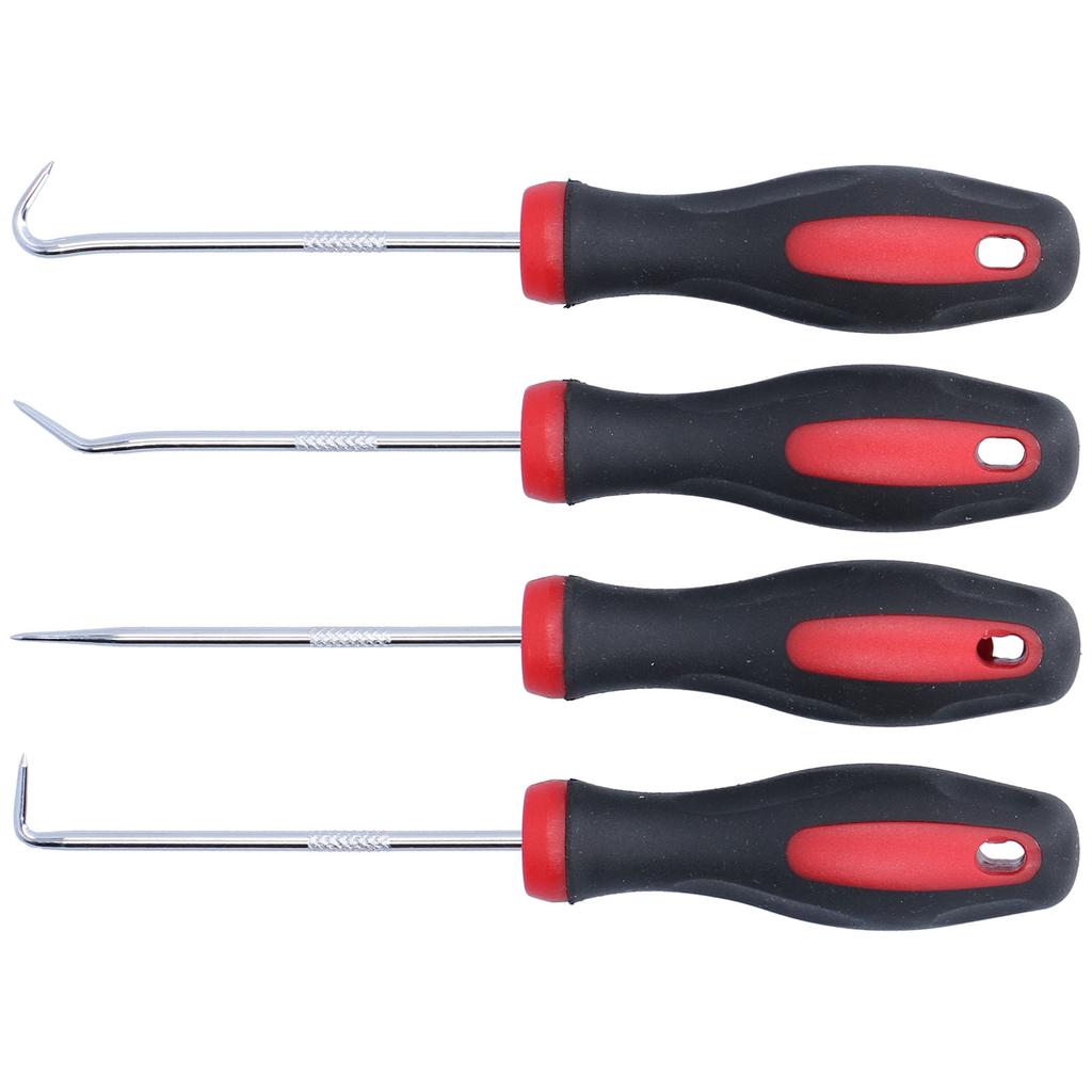 4Pcs Pick Hook Set Accurate Car Automotive O Ring Oil Seal Gasket Puller Remover 155mm